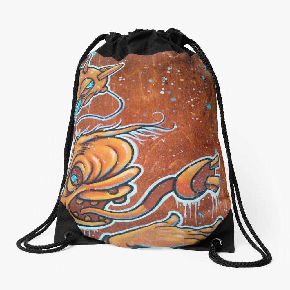 Item preview, Drawstring Bag designed and sold by mistertengu74.