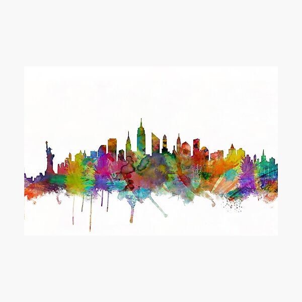 New York City Skyline Photographic Print