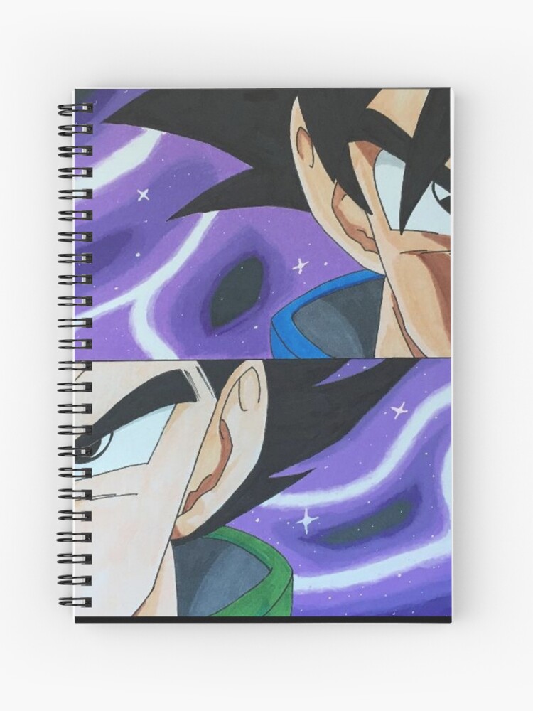 Goku SSJ2  Spiral Notebook for Sale by K90Art