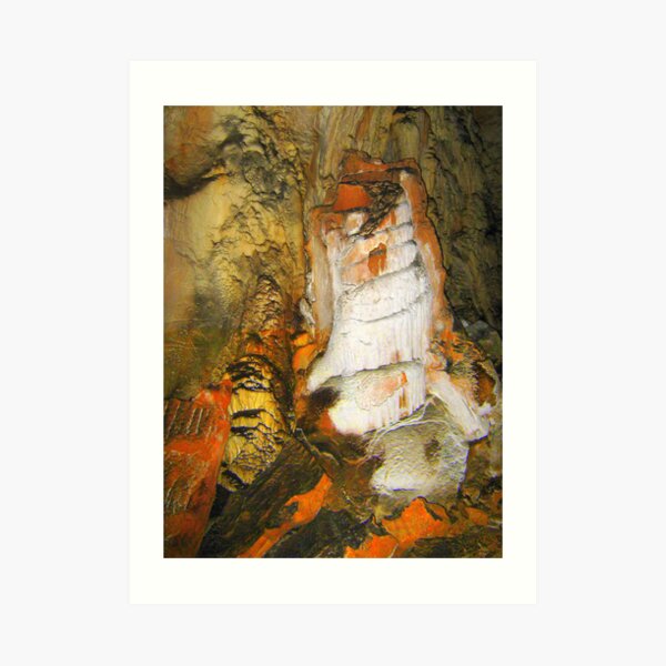 AMAZING WORLD OF CAVES Art Print
