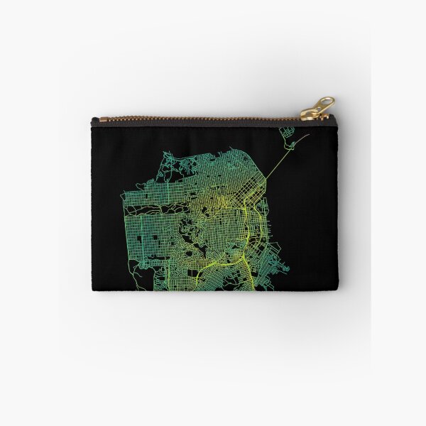 Item preview, San Francisco, USA Colored Street Network Map Graphic designed and sold by ramiro.
