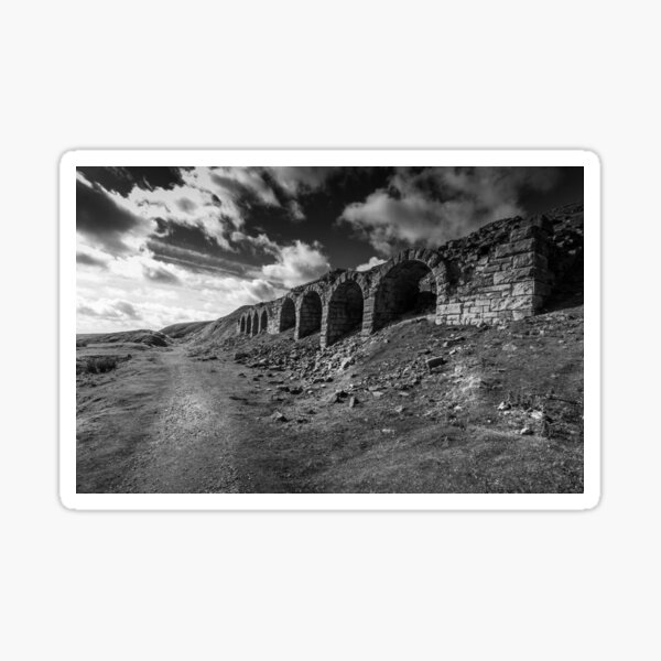 "Rosedale Ironstone Kilns" Sticker by grumpykeith Redbubble