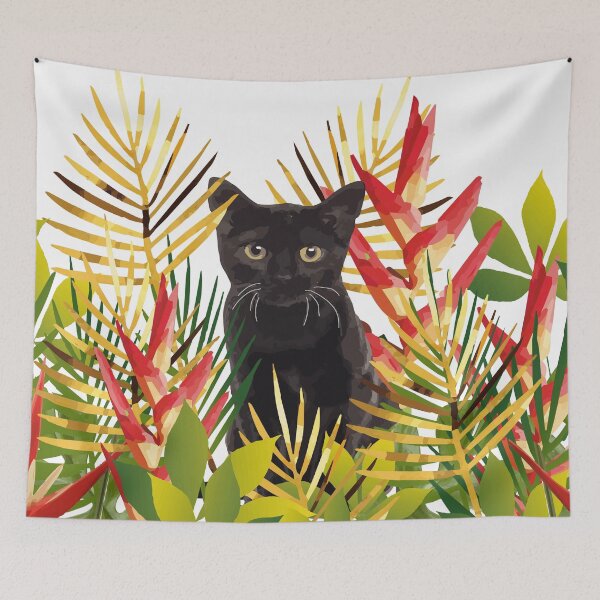 Item preview, Black Cat Jungle designed and sold by Move-Art.