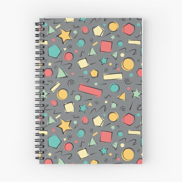Item preview, Doodle Shapes with Gray Background designed and sold by Katherine Ann.
