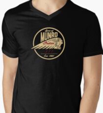 Spirit Of Munro Power Of Indian bikers Men's V-Neck T-Shirt