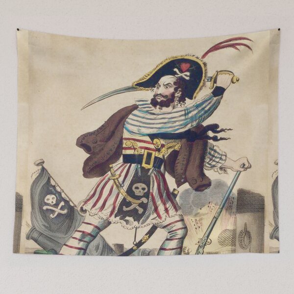 Item preview, Blackbeard the Pirate designed and sold by Vintage Designs +.