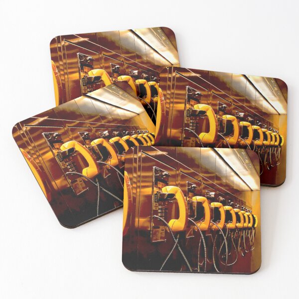 Item preview, Bank of Bright Yellow Phones designed and sold by Warren Paul Harris.