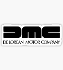 DeLorean Motor Co. Sticker