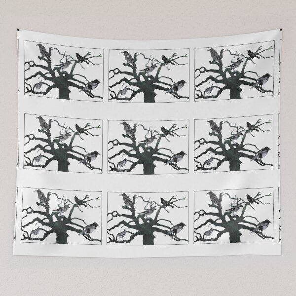 Item preview, Birds in a Tree designed and sold by rosie-art.