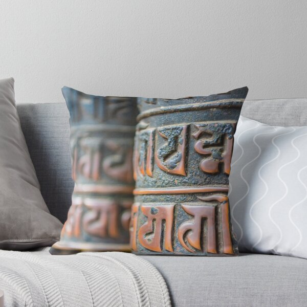 Item preview, Prayer wheels at the Monkey temple Swayambhunath Stupa complex, Kathmandu, Nepal. designed and sold by Stanciuc.