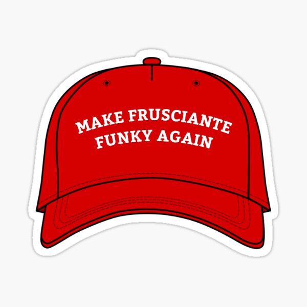Vista previa del artículo con la obra «Make Frusciante Funky Again», diseñado y vendido por stestees.