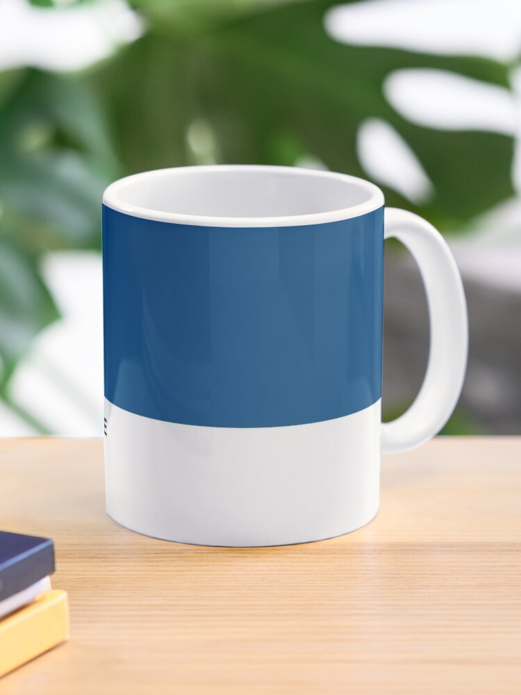 Classic Blue Pantone Simple Design Coffee Mug for Sale by