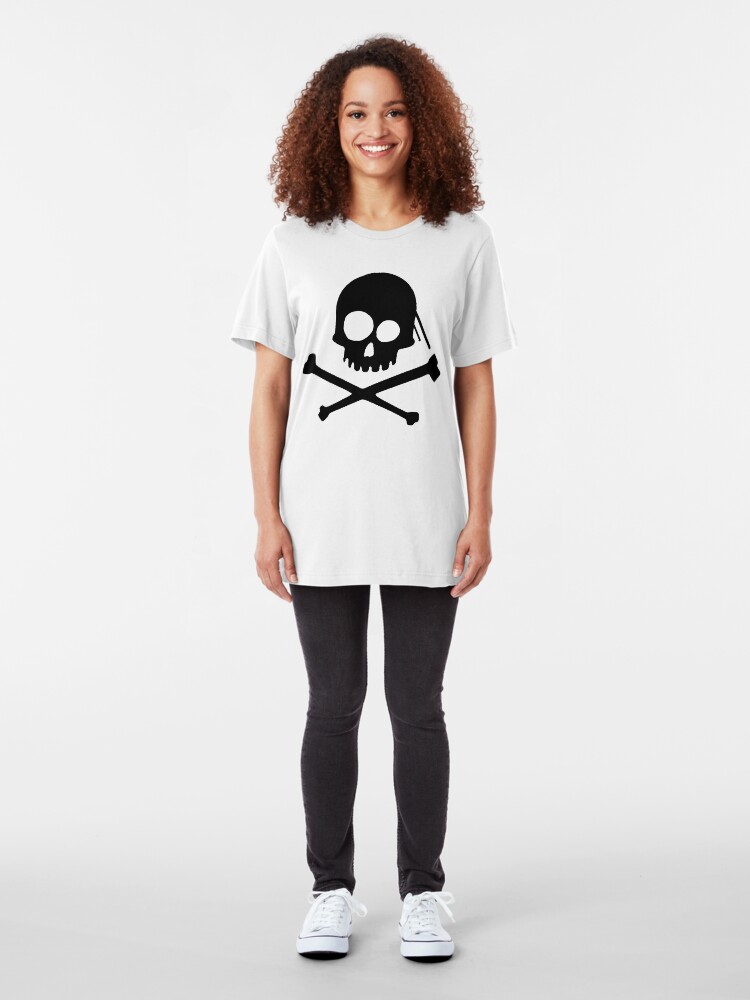 Alternate view of He's a Pirate II. Slim Fit T-Shirt