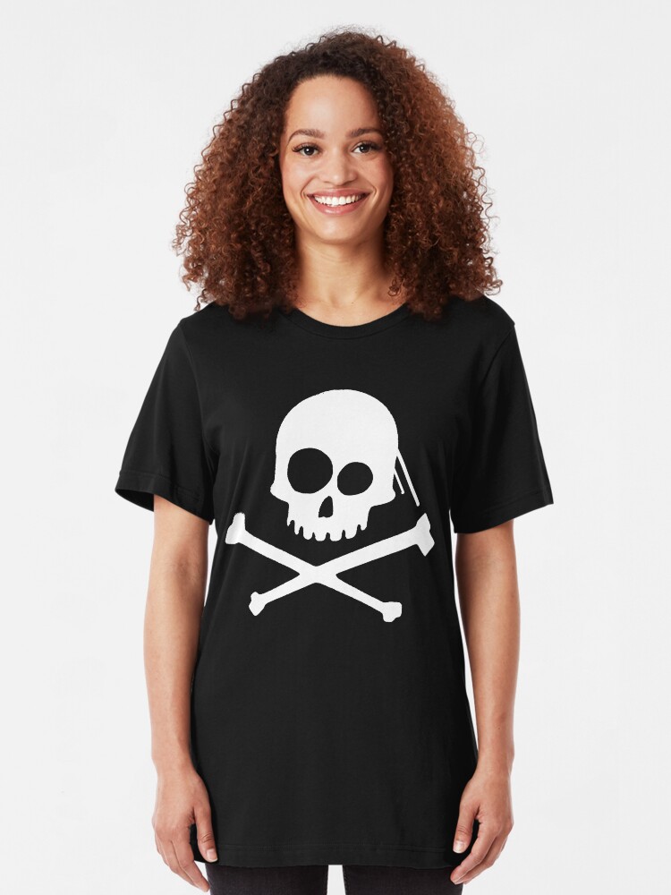 Alternate view of He's a Pirate II. Slim Fit T-Shirt
