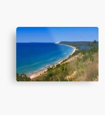 Sleeping Bear Dunes from Empire Bluff Metal Print