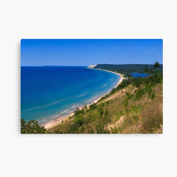 Sleeping Bear Dunes from Empire Bluff Canvas Print