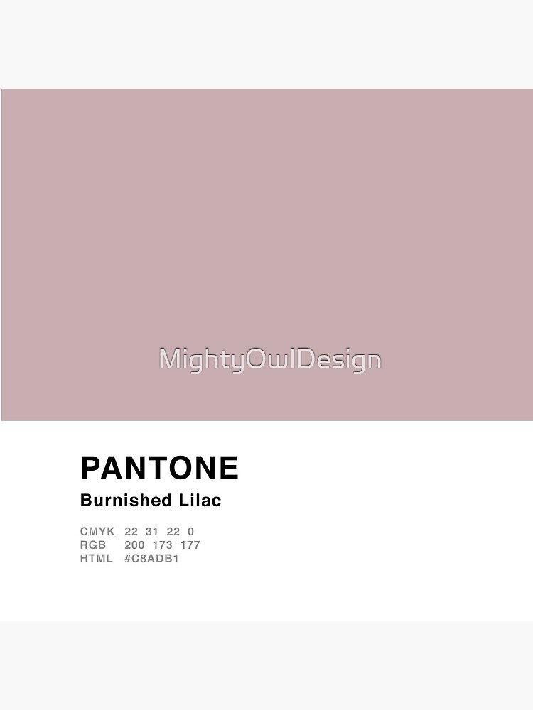 Bolsa de tela for Sale con la obra «Burnished Lilac Pantone Simple