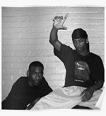 JME b2b Skepta (fröhlicher Tag) Poster