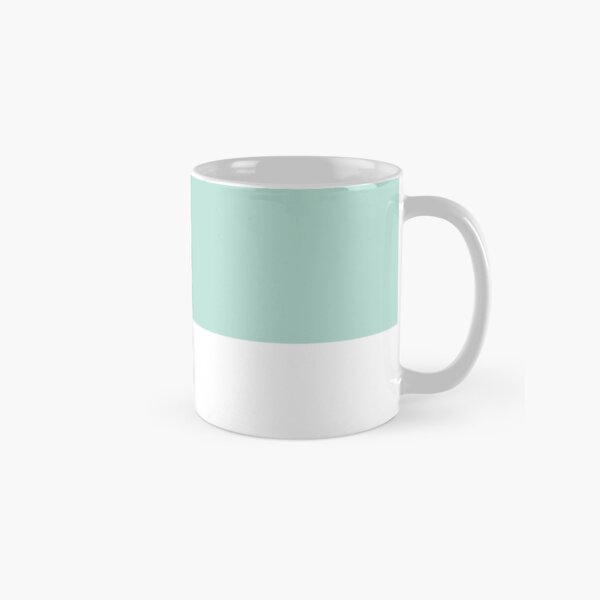 Bay Teal Pantone Simple Design Classic Mug