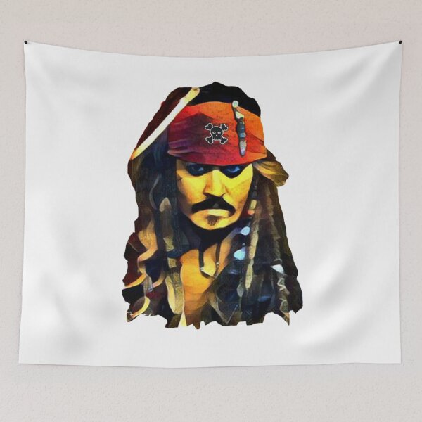 Item preview, Captain Jack Sparrow,Pirates,Pirates of the Caribbean,Johnny Depp designed and sold by KARTICK DUTTA.