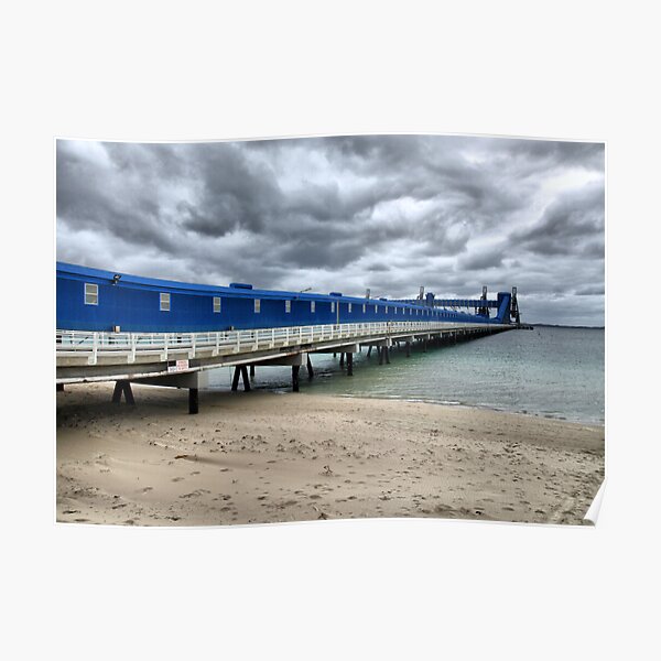 CBH Grain Terminal Conveyor - Kwinana Beach Poster