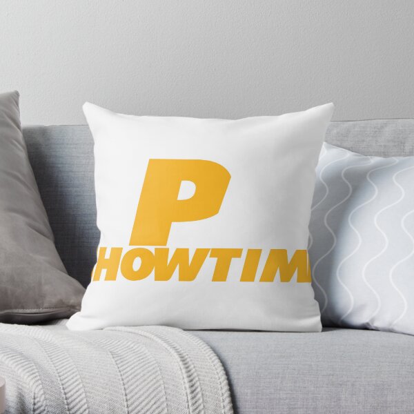 Chiefs Kingdom: Showtime is 2PM Throw Pillow