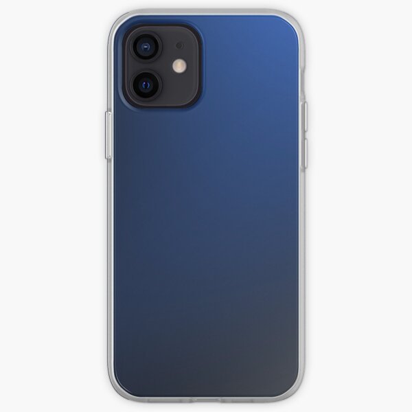 Blue duotone background. iPhone Soft Case