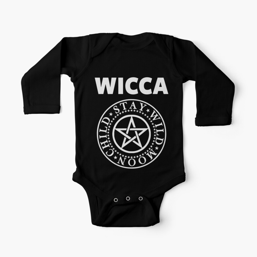 Wiccan Shirt Wicca T Shirt Pagan Shirt Baby One Piece By Shirtsphere Redbubble