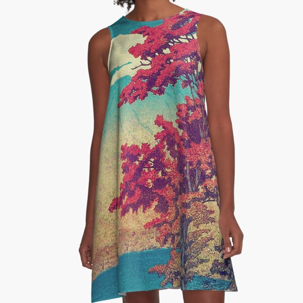The New Year in Hisseii A-Line Dress