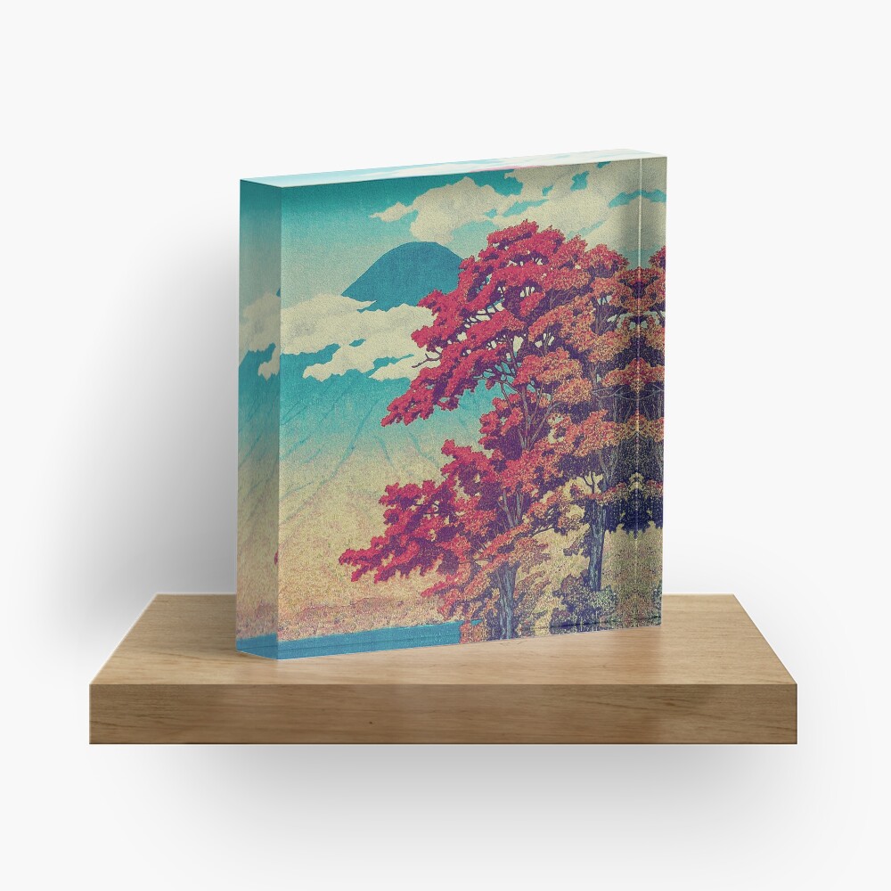 The New Year in Hisseii - Nature Landscape Acrylic Block