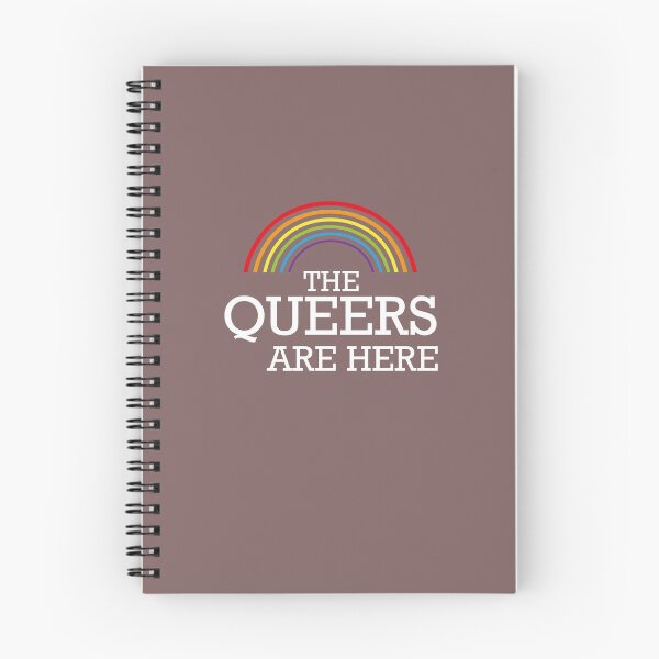Item preview, The Queers Are Here Proud LGBT Rainbow T-Shirt designed and sold by Oles Bielienkyi.