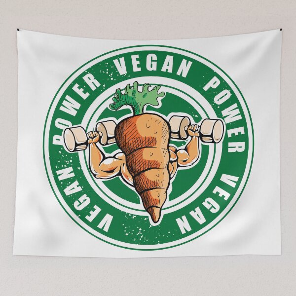 Item preview, Vegan Power Workout Muscle Carrot Gym designed and sold by raidman.