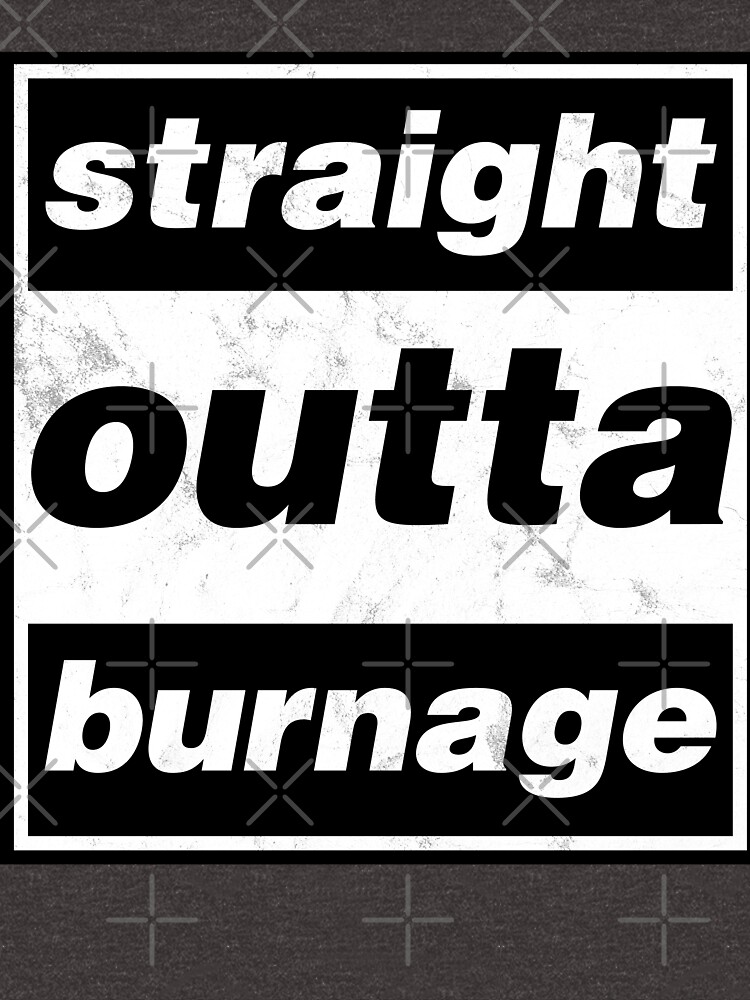 Thumbnail 7 of 7, Essential T-Shirt, Straight Outta Burnage, Our Kid designed and sold by everyplate.