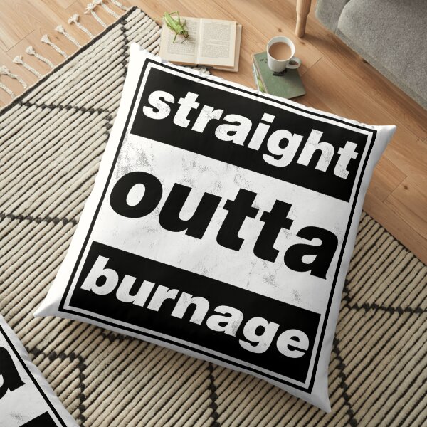 Straight Outta Burnage, Our Kid Floor Pillow