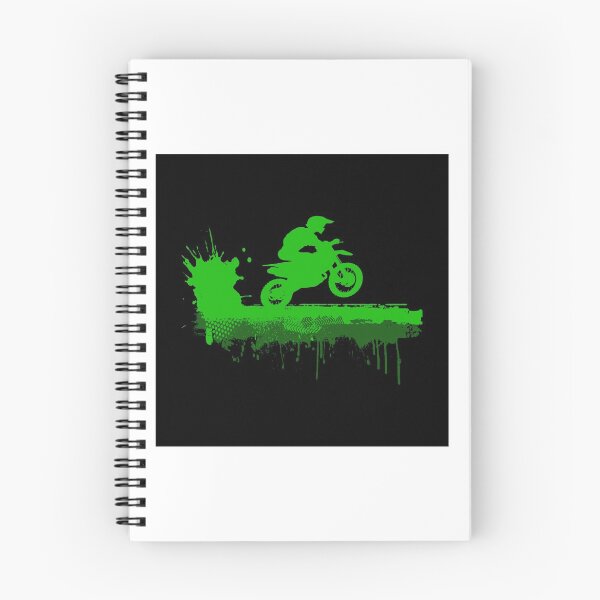 Item preview, Dirt Bike Green Splatter On the Gas Motocross Gift designed and sold by OurBestBuys.