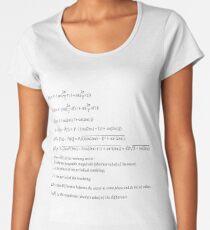  #Physics #word #business #cloud #text #concept #abstract #marketing #management #illustration #web #design #internet #white #communication #website #creative #tag #words #information Women's Premium T-Shirt