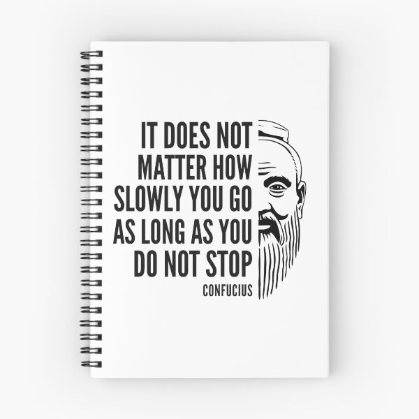 Item preview, Confucius Quote: Do Not Stop designed and sold by Elvin Dantes.