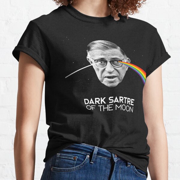 The Dark Sartre Of The Moon Classic T-Shirt