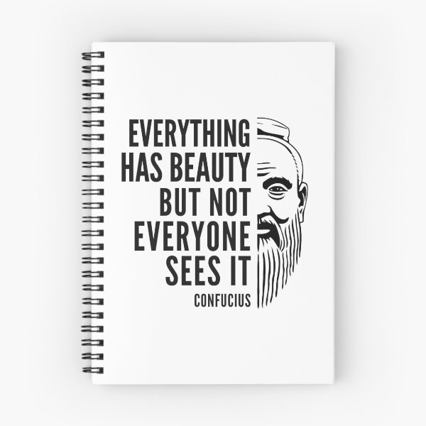Item preview, Confucius Quote: Everything Has Beauty designed and sold by Elvin Dantes.