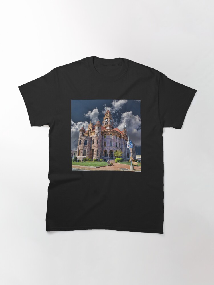 Thumbnail 2 of 7, Classic T-Shirt, Decatur Texas Courthouse designed and sold by Warren Paul Harris.