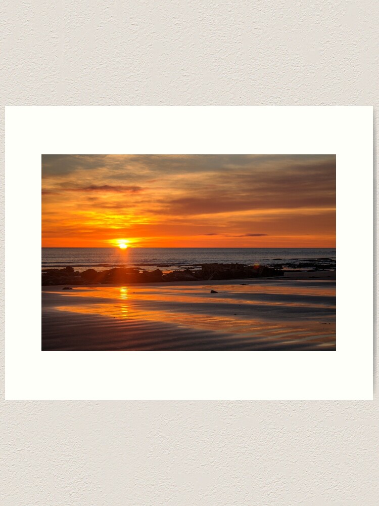 Thumbnail 1 of 3, Art Print, Day Breaks Over Fossil Bluff designed and sold by KimOgdenPhotos.