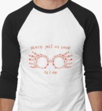Luna Lovegood Glasses Men's Baseball ¾ T-Shirt