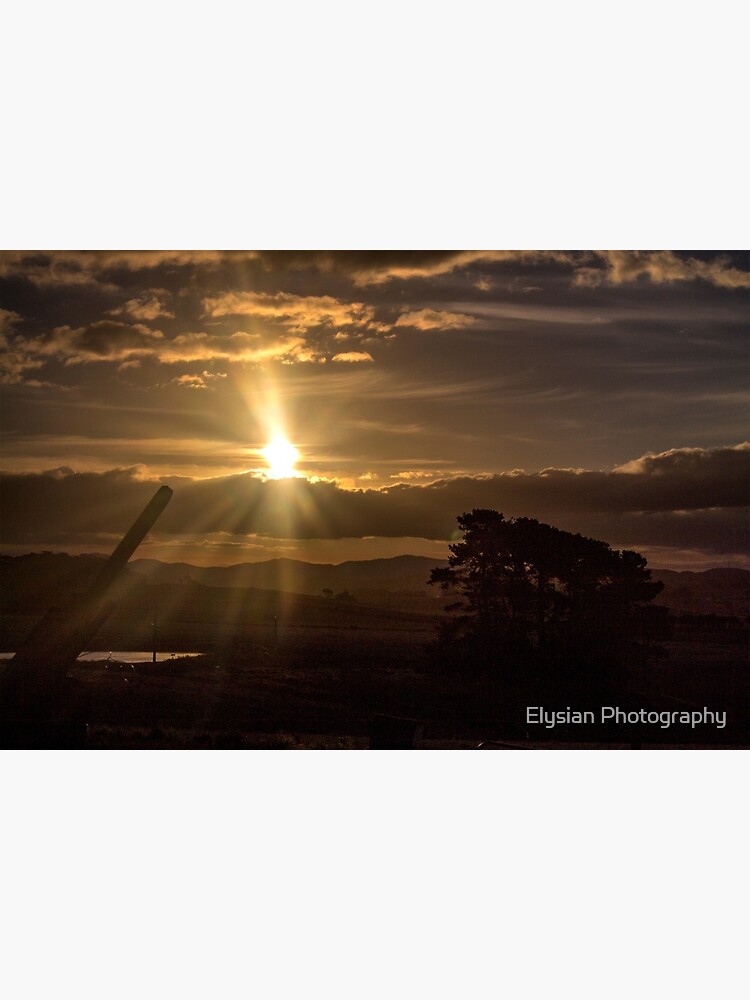 Thumbnail 3 of 3, Art Print, A Farmer's Sunset designed and sold by KimOgdenPhotos.