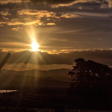 Artwork thumbnail, A Farmer's Sunset by Elysian Photography