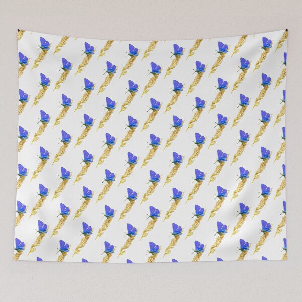 Item preview, Blue butterfly on grasshead designed and sold by Dalyndigital Photography.