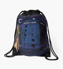 Sailor Time Lord Drawstring Bag