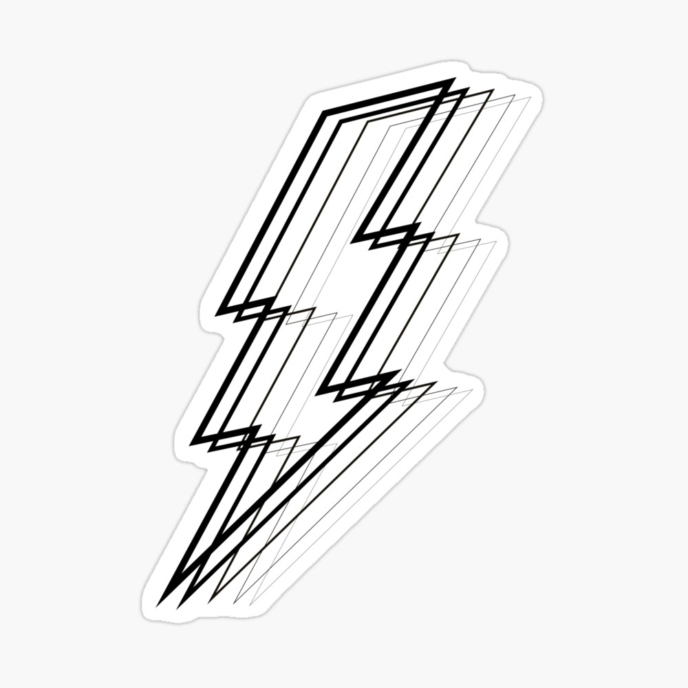 Lightning Bolt Sticker