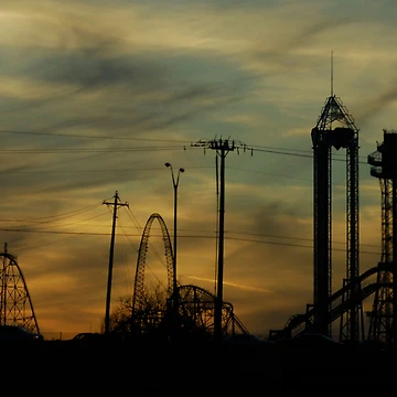 Artwork thumbnail, High Ride At Sunset by PhotARTgraphy