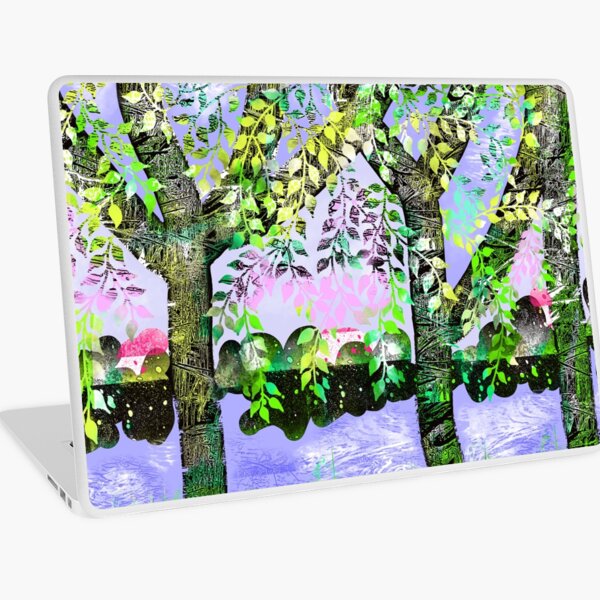 Sunny River Walk Laptop Skin