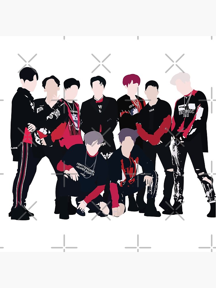 Exo Monster Art Board Print By Redledger Redbubble